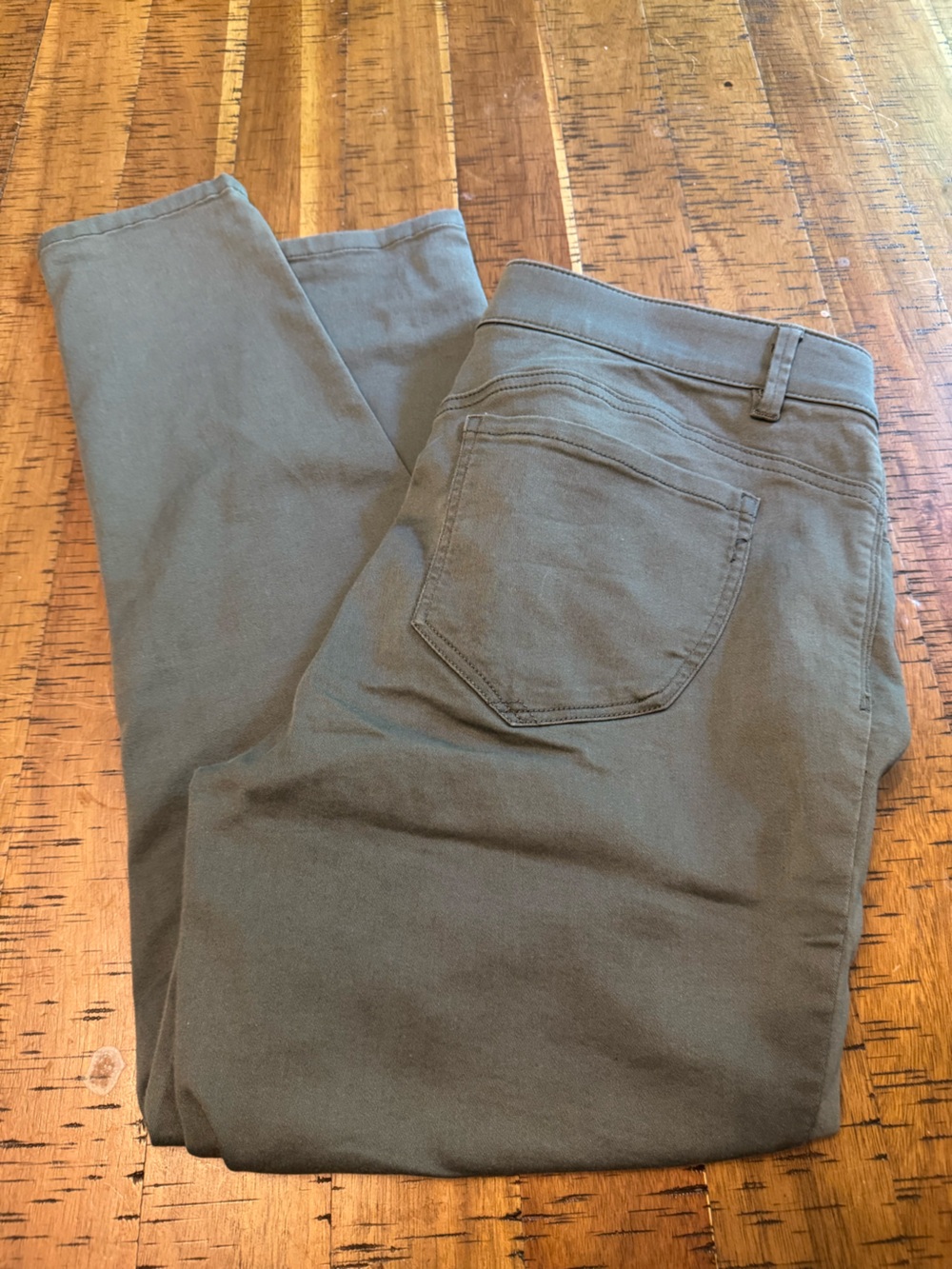 Democracy 14 Ab Solution absolution Slim Straight Jeans in Olive